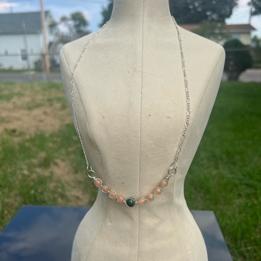 Handmade beaded necklace